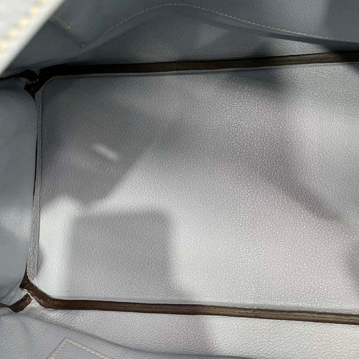 Hermès Birkin 35 Bleu Lin Togo Gold Hardware