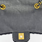 Chanel 18C Black Ancient Greece Raffia Crochet Flap Bag