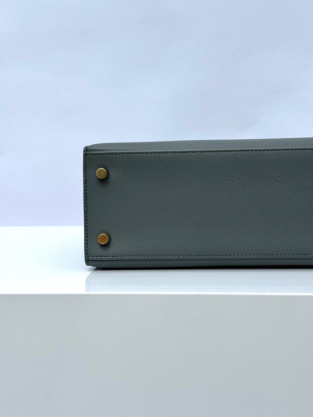 Hermes Vert Amande Epsom Kelly 25 Sellier