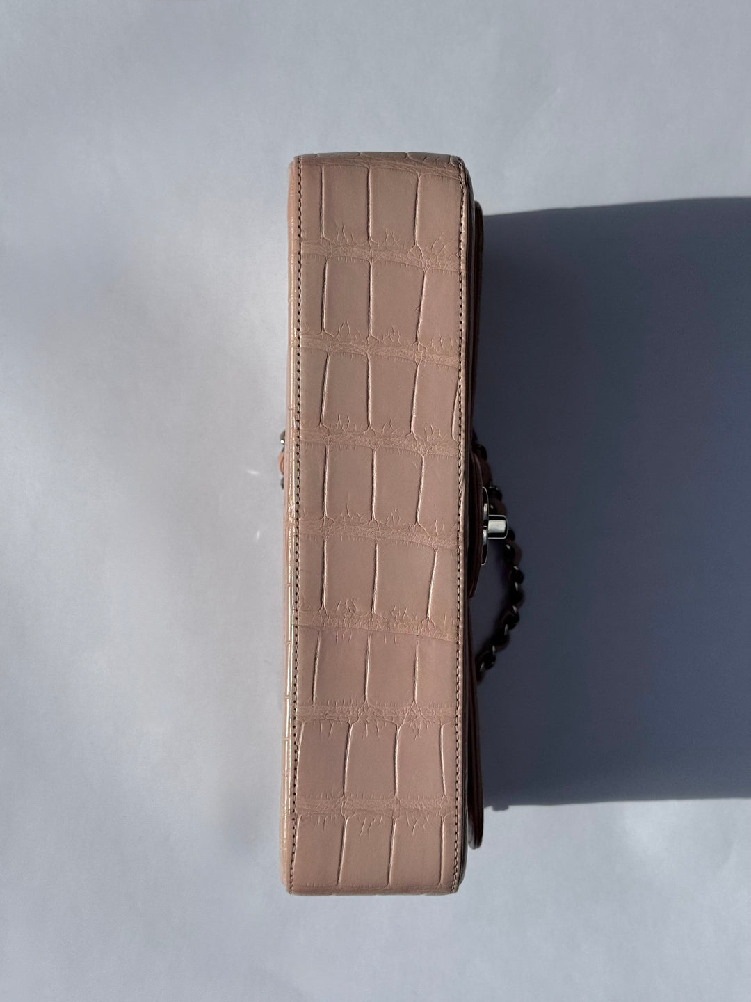 Chanel Bubblegum Pink Alligator Medium Classic Flap Bag
