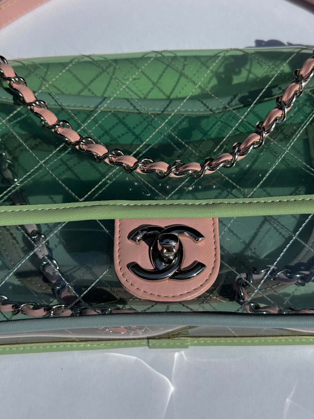 Chanel Coco Splash Medium PVC Lambskin Flap Bag