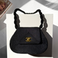 Chanel 1997 Limited Edition Black Cord Flap Bag