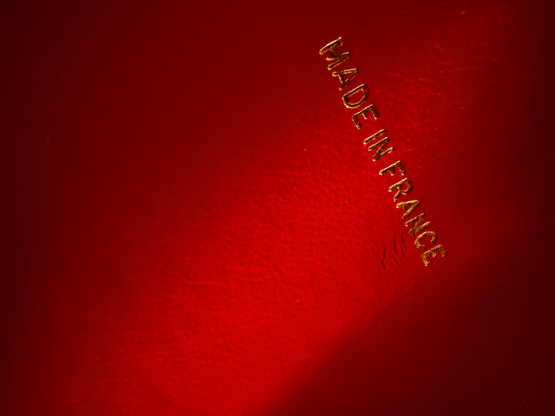 Chanel 1995 CC Barbie Red Heart Vanity Bag