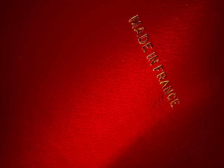 Chanel 1995 CC Barbie Red Heart Vanity Bag