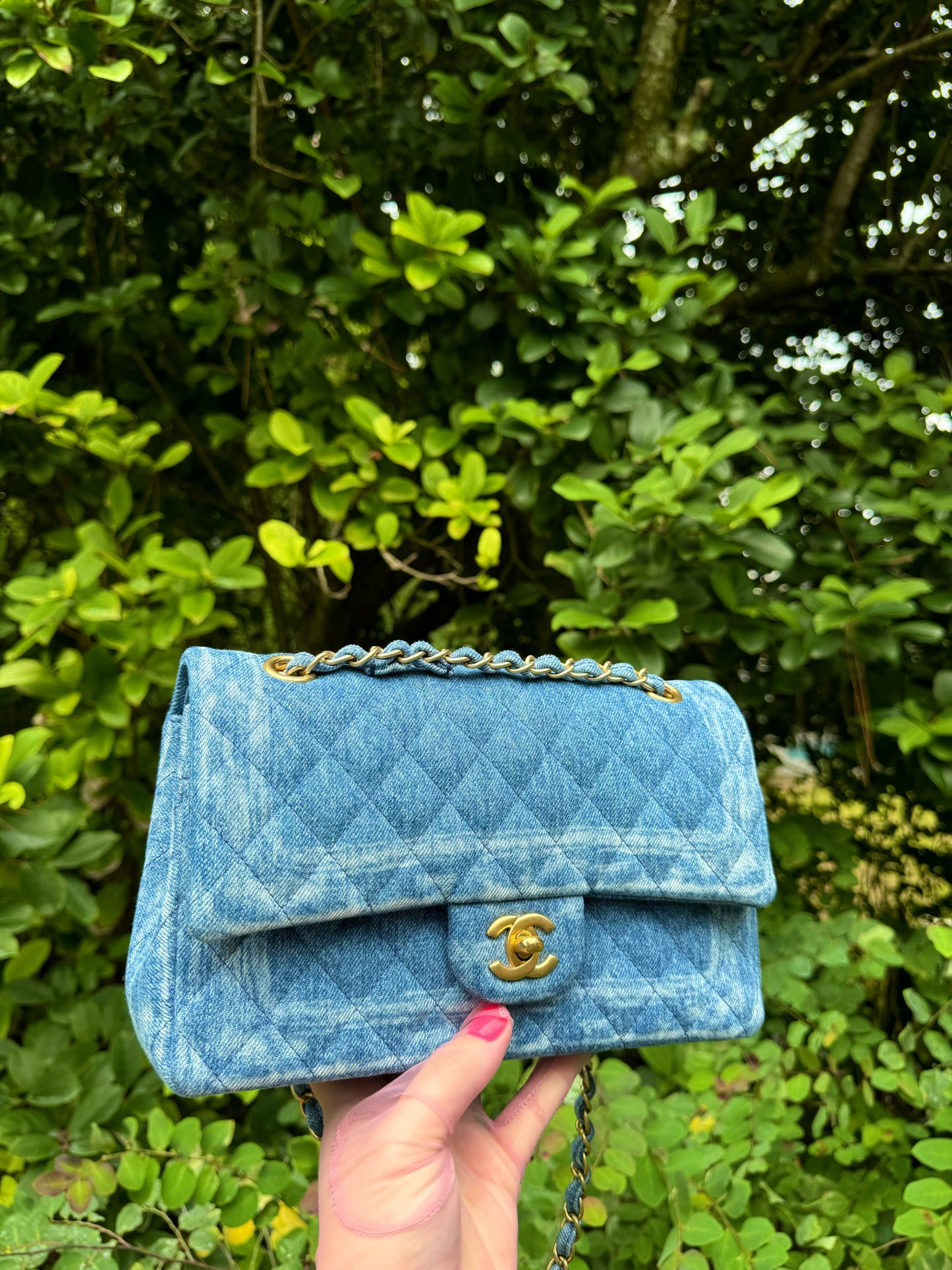 Chanel Denim Medium Classic Flap Bag