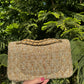 Chanel 24K Medium Vintage Tweed Flap Bag