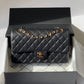 Chanel Black Medium Lambskin Flap Bag + RGHW