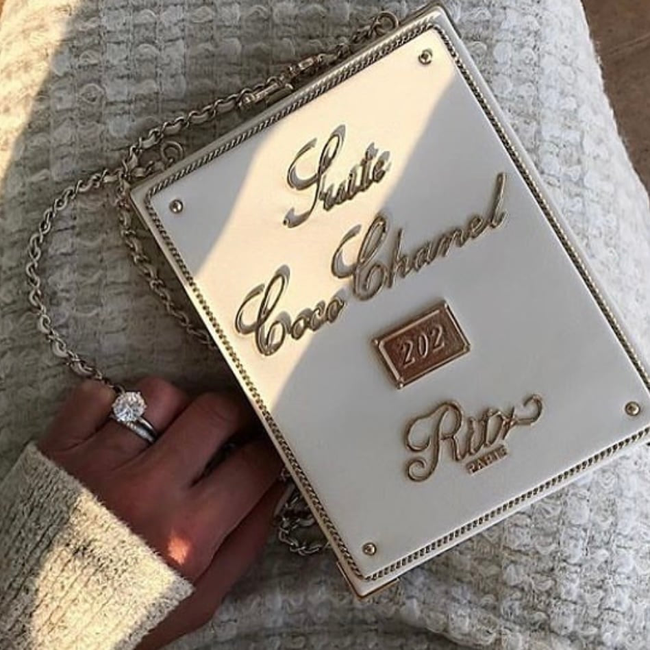 Chanel Coco in Ritz Key Card Minaudiere Embellished Lambskin
