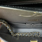 Chanel 21B Dark Grey Medium Caviar Classic Flap Bag