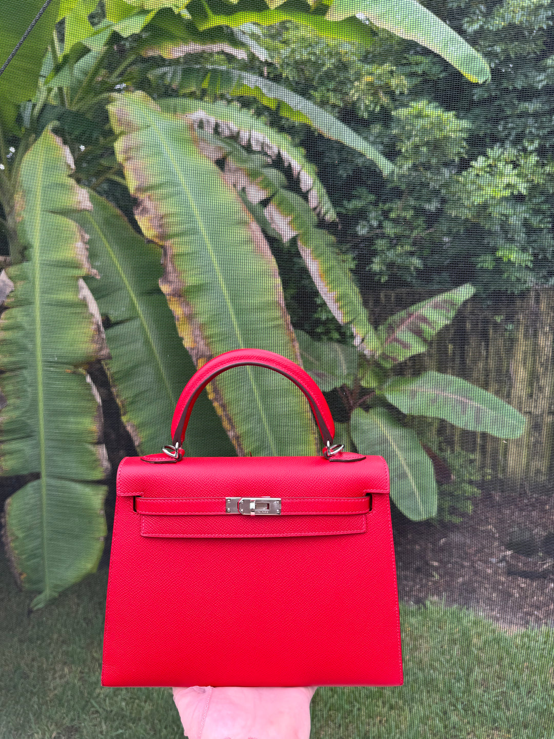Hermes 2018 Rouge Casaque Epsom Kelly 25