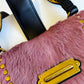 Prada Calf Hair Pink Cahier Crossbody Bag