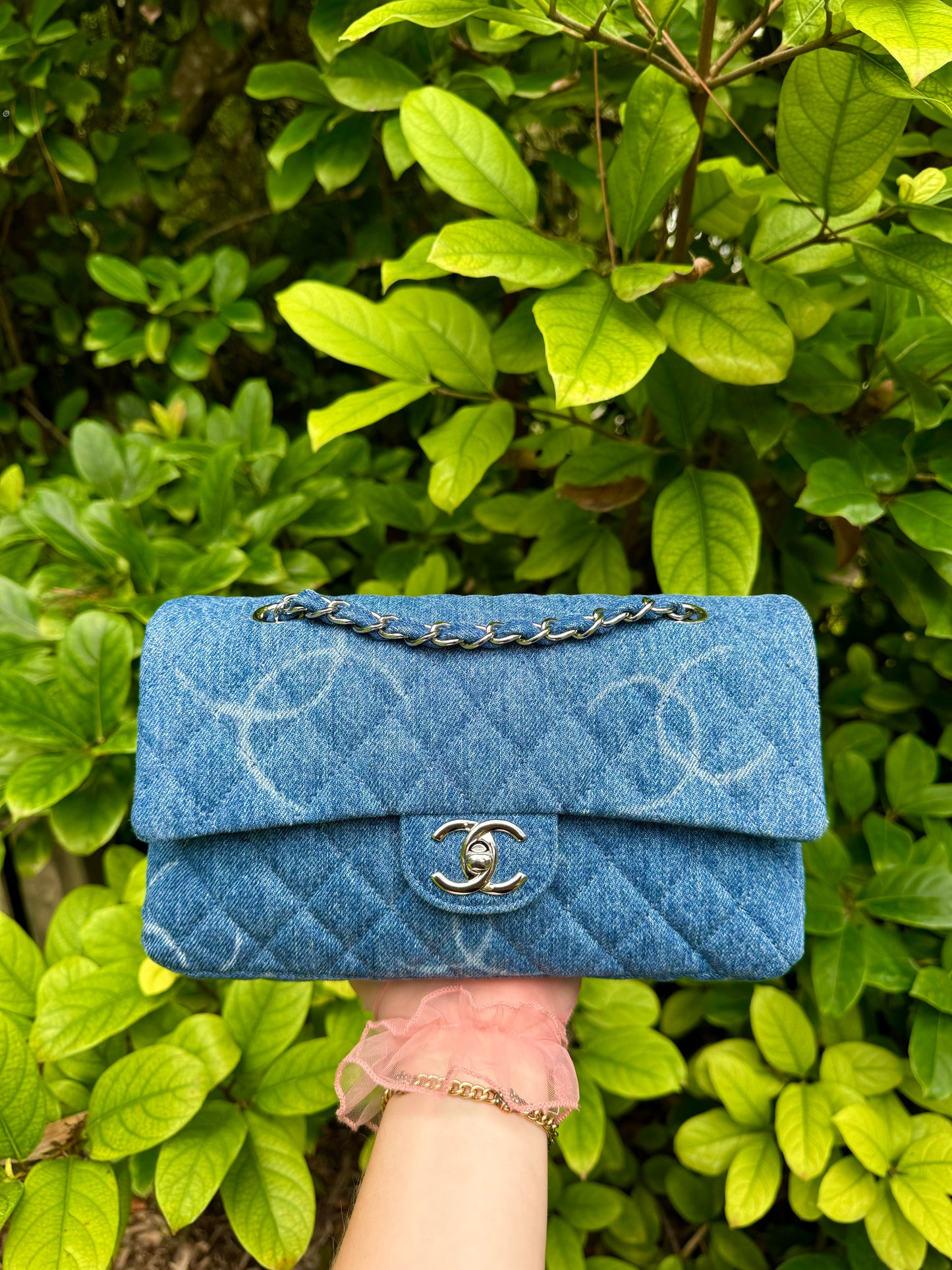 Chanel Denim CC Medium Single Flap Bag