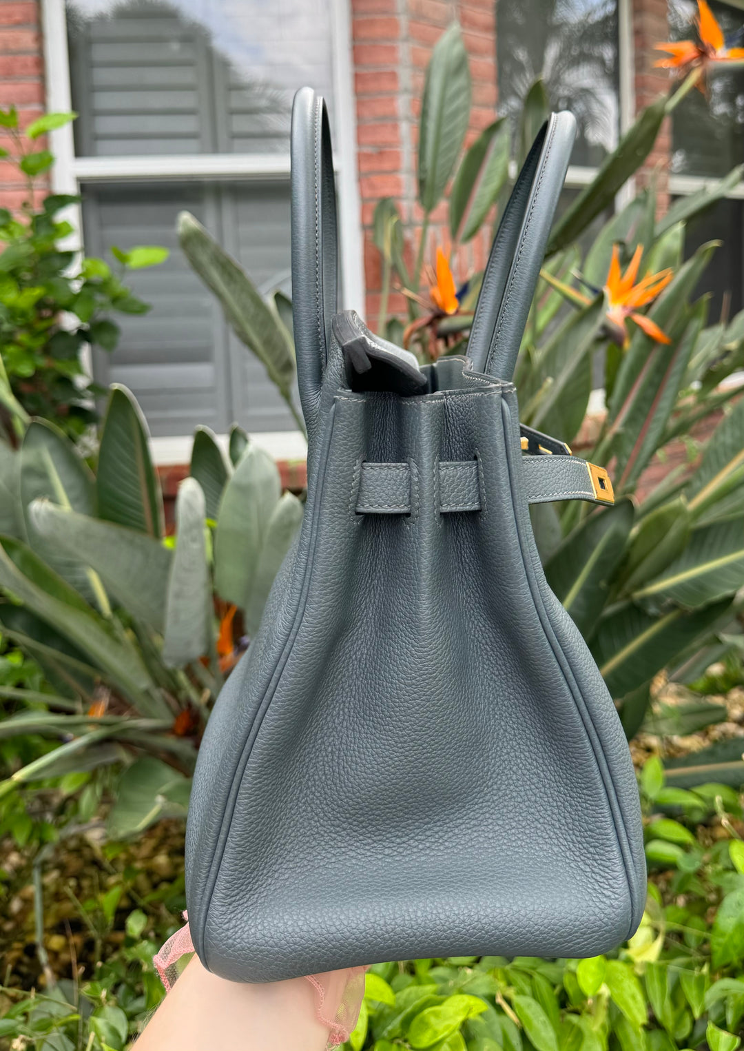 Hermes 2021 Bleu Orage Togo Birkin 30