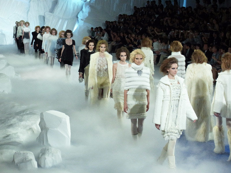 Chanel RARE Runway Acrylic Crystal CC Ice Cube Minaudiere