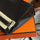 Hermes Mini Sellier Black Lizard Kelly 20