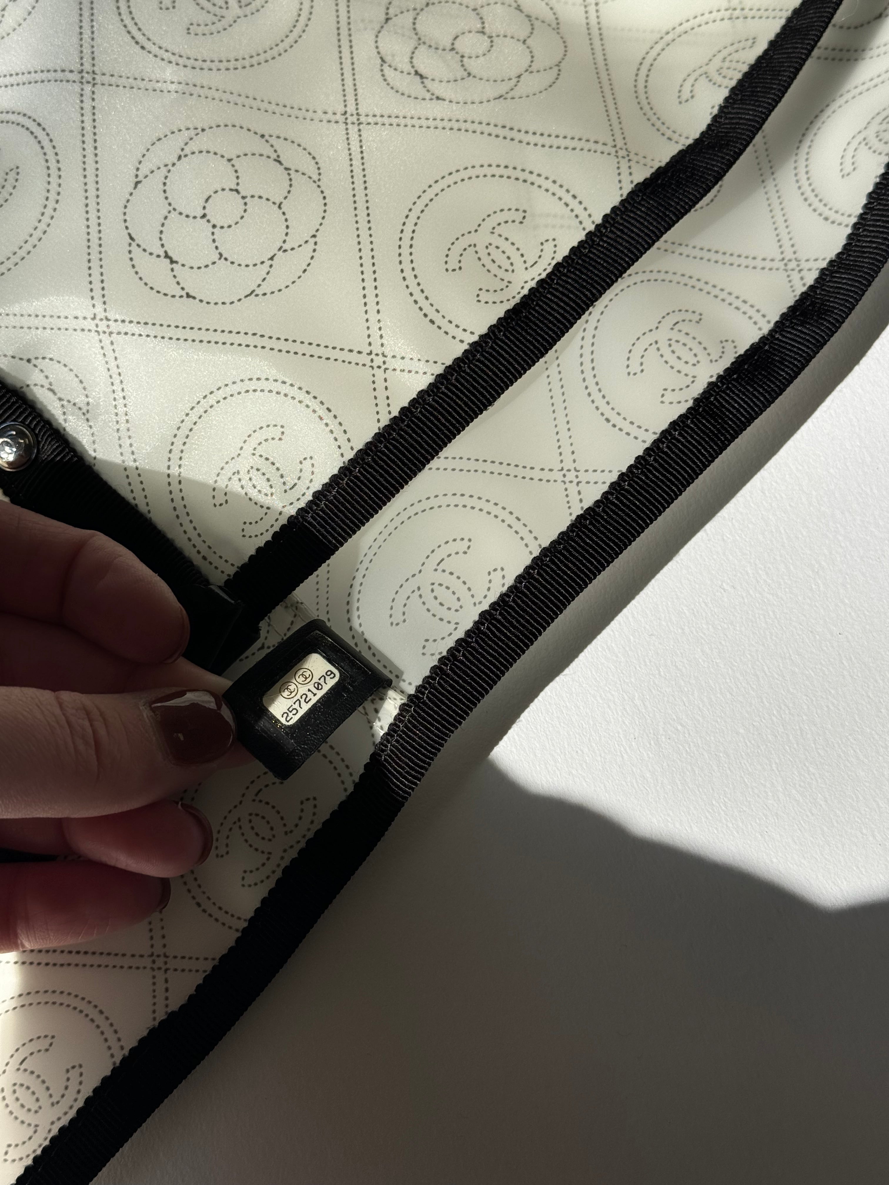 NWT Chanel Camellia Handbag Raincoat – Its A Luv Story