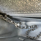 Chanel 21S Mini Metallic Silver Caviar Top Handle