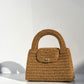 Chanel Cruise 2025/26 Mini Braided Raffia Kelly Bag