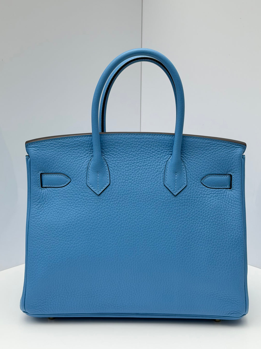 Hermes 2014 Bleu Paradis Clemence Taurillon Birkin 30