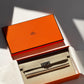 2024 Hermes Craie Kelly Classique To Go Wallet PHW