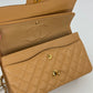 Chanel 2005 Medium Caramel Caviar Classic Flap