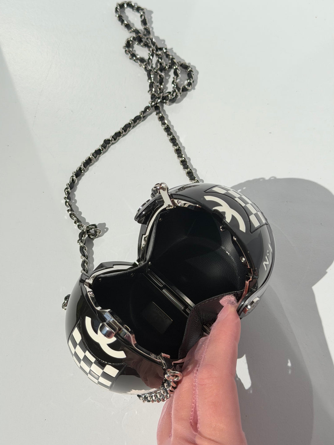Chanel 2023 Monte Carlo Helmet Minaudiere