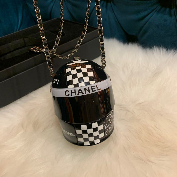 Chanel 2023 Monte Carlo Helmet Minaudiere