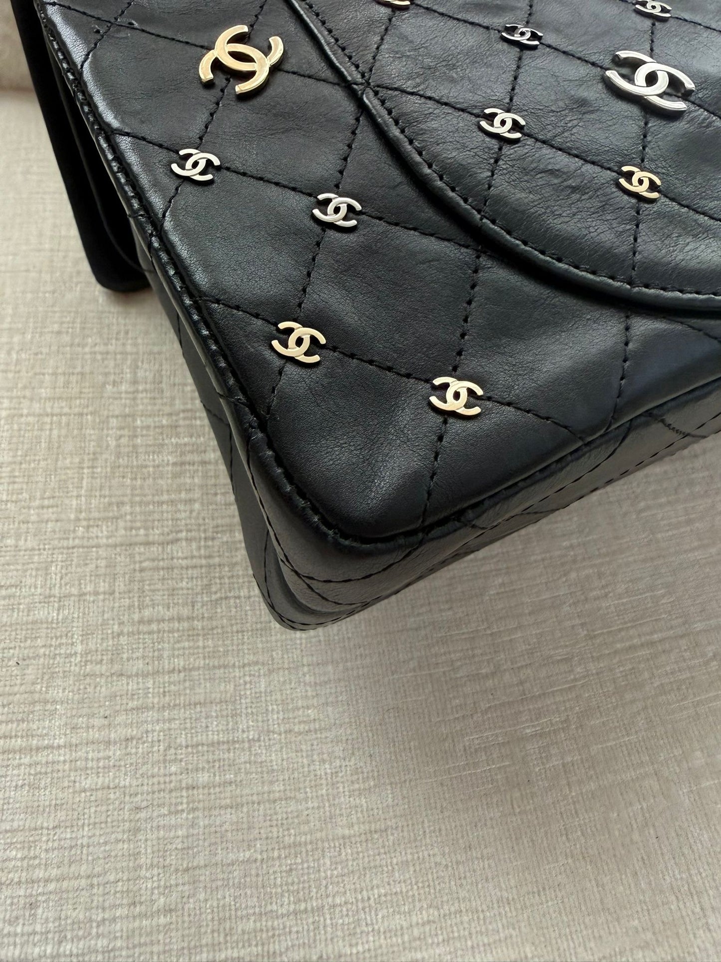 Chanel Vintage Punk Charms 2.55 Medium Reissue Flap Bag