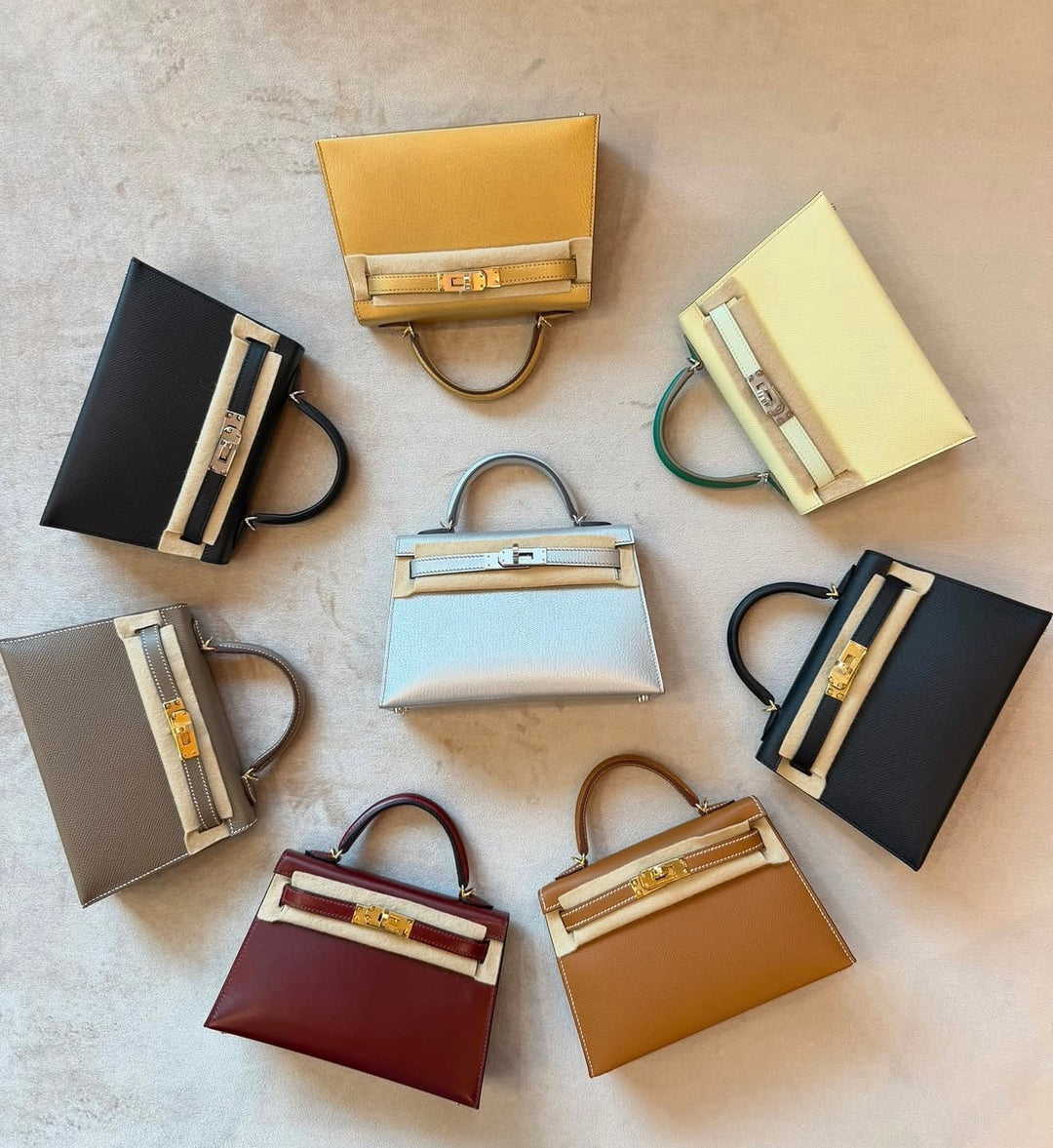 Hermès Mini Kelly Sellier 20 Rouge H Box Calf Leather Gold Hardware 2025