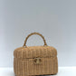 Chanel Cruise 2025/26 Braided Rattan Vanity Case
