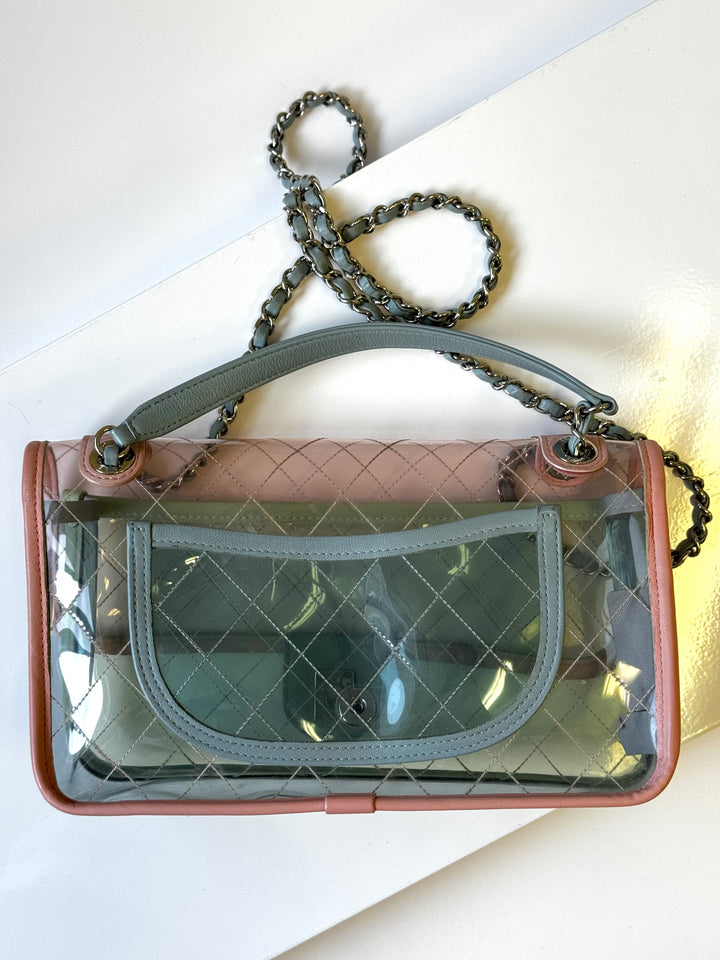 Chanel Coco Splash Medium PVC Lambskin Flap Bag
