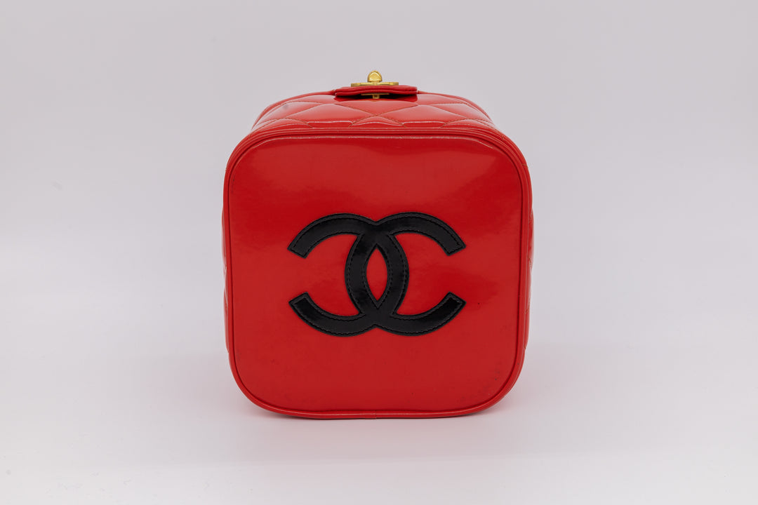 Chanel 1995 Barbie Collection Red Vanity Case