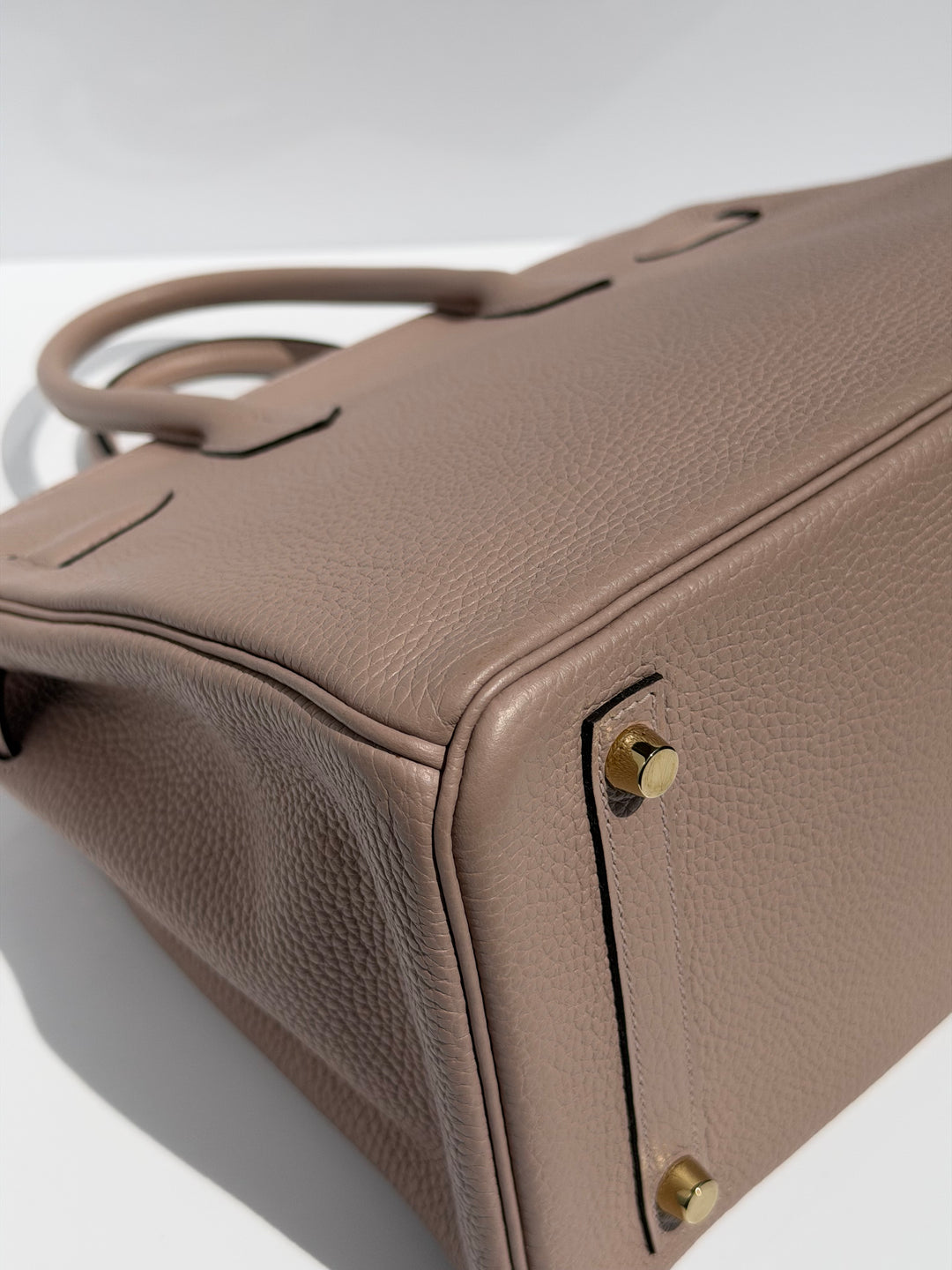 Hermès Birkin 30 Glycine Togo Gold Hardware 2015