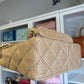 Chanel 24K Vintage Raffia Large Flap