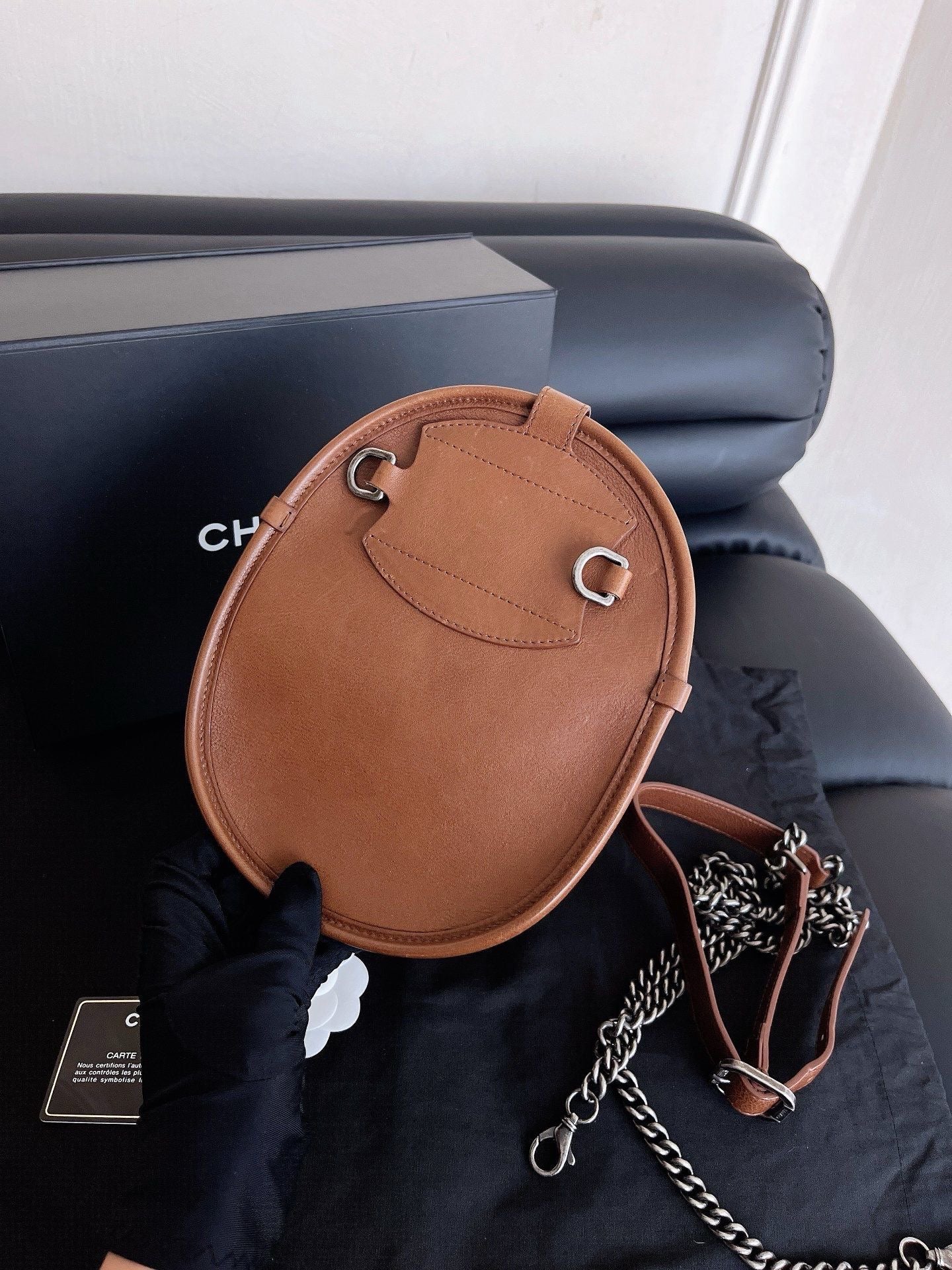 Chanel 2013 Paris-Edinburgh Quilted Pony Hair Crossbody Bag