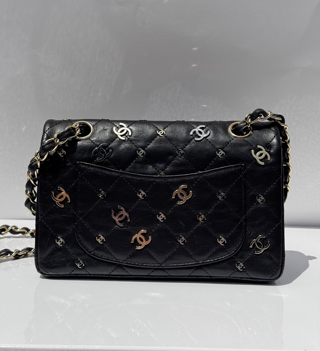 Chanel Vintage Punk Charms 224 Mini Reissue Flap Bag