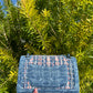 Chanel Tweed & Denim Medium Classic Flap Bag