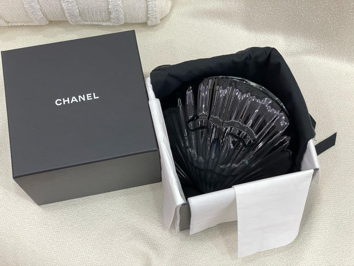Chanel 19S Black Runway Shell Minaudiere