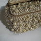 Chanel 17A Ritz Pearl Embellished Mini Rectangular Flap Bag