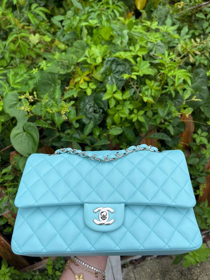 Chanel 2019 Tiffany Lambskin Medium Flap Bag