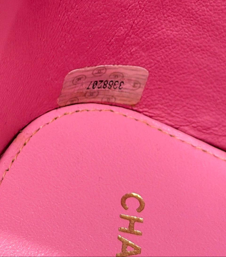 Chanel 1995 Barbie Collection Pink Vanity Case