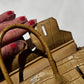 Hermes Matte Crocodile Poussiere Birkin 25 PHW