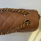 Chanel 22S Small Caramel Lambskin Classic Flap Bag + LGHW