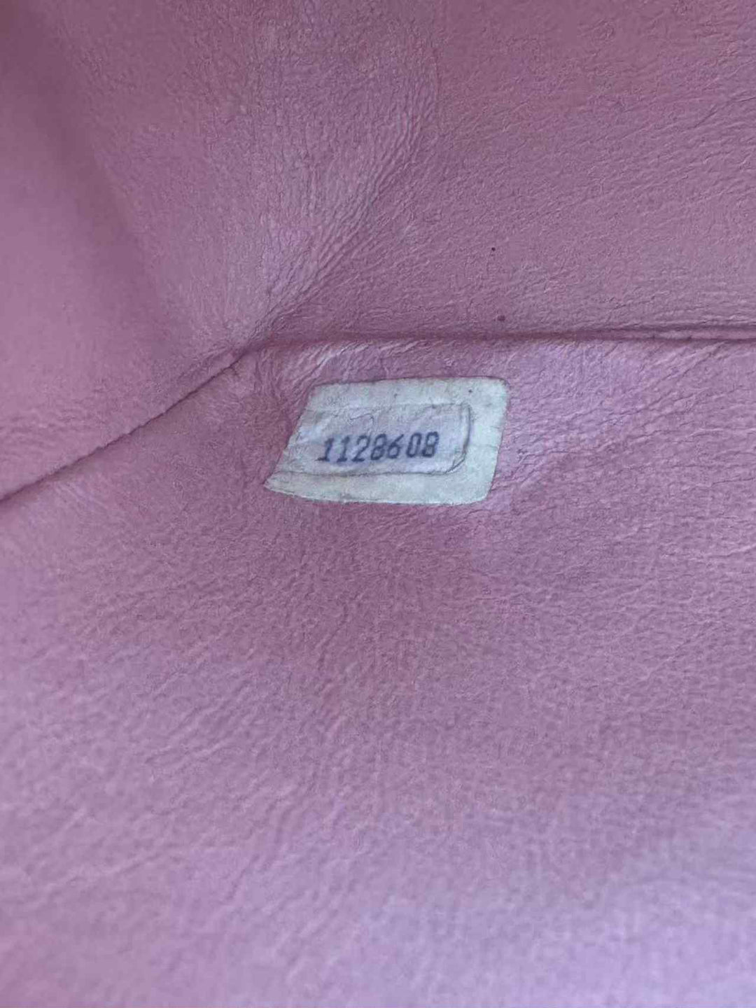 Chanel Sakura Pink Vintage Lizard Mini Square Flap Bag