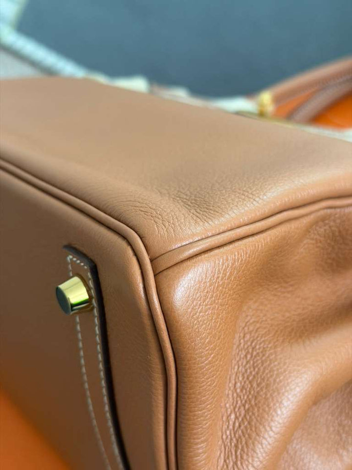 Hermès Birkin 30 Gold Togo Gold Hardware