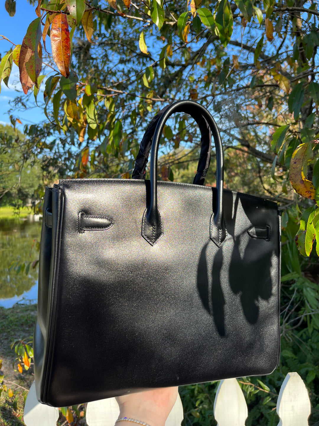 Hermes Birkin 30 So Black Box Black