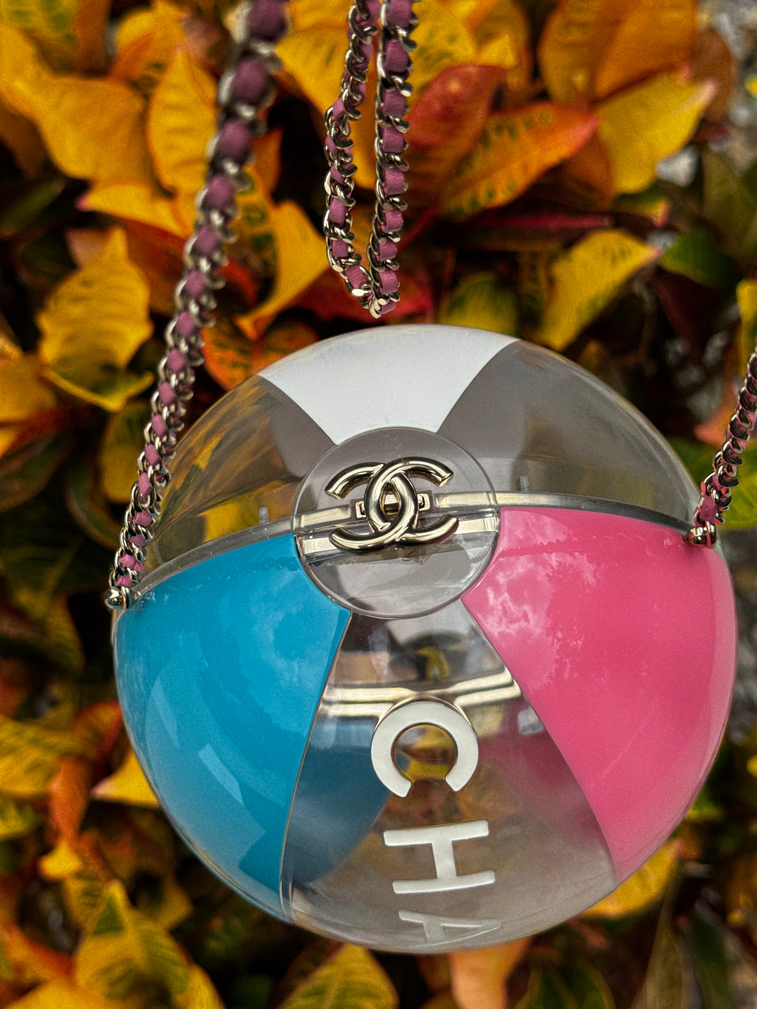 Chanel 2019 Multicolor Coco Beach Ball Minaudière