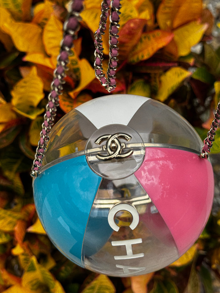Chanel 2019 Multicolor Coco Beach Ball Minaudière