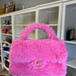 Chanel RARE 1994 Faux Fur Kelly Parent & Child Set