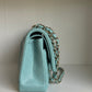 Chanel 20C Tiffany Blue Medium Caviar Flap Bag